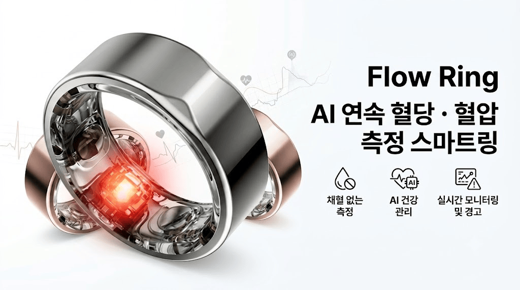 AI 기반 비침습 혈당·혈압 분석 스마트링 디지털 헬스케어 사업 프로젝트
